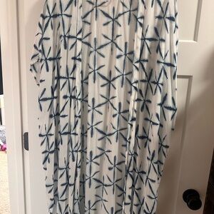 LOFT Blue and White Kimono